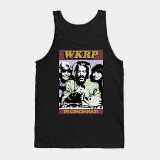 retro wkrp in cincinnati radio station Tank Top